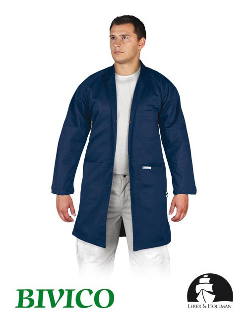 LEBER&amp;HOLLMAN PROTECTIVE APRON LH-COATER G NAVY