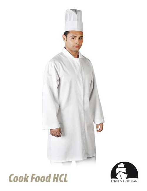 LEBER&amp;HOLLMAN PROTECTIVE APRON LH-FOOD_CME WHITE