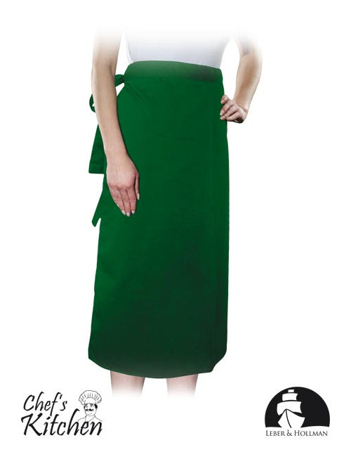 LH-Gartenschere-Schutzschürze mit grünem Leber&amp;hollman