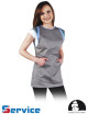 LEBER&amp;HOLLMAN WOMEN`S PROTECTIVE APRON LH-VESTVISER SJNJZ GREY-LIGHT BLUE-LIGHT GREEN