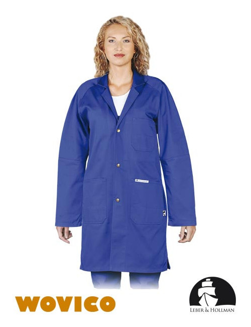 LEBER&amp;HOLLMAN PROTECTIVE APRON LH-WOMCOLER N BLUE