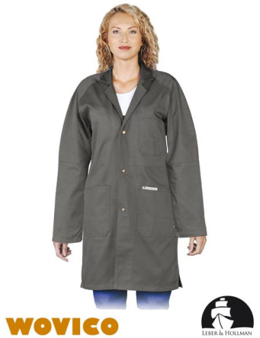 LEBER&amp;HOLLMAN PROTECTIVE APRON LH-WOMCOLER S GRAY/STEEL