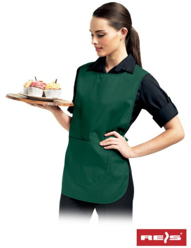 "Reis Women's Tunic TN-1K - Bottle Green, Stylish & Comfortable, Cust