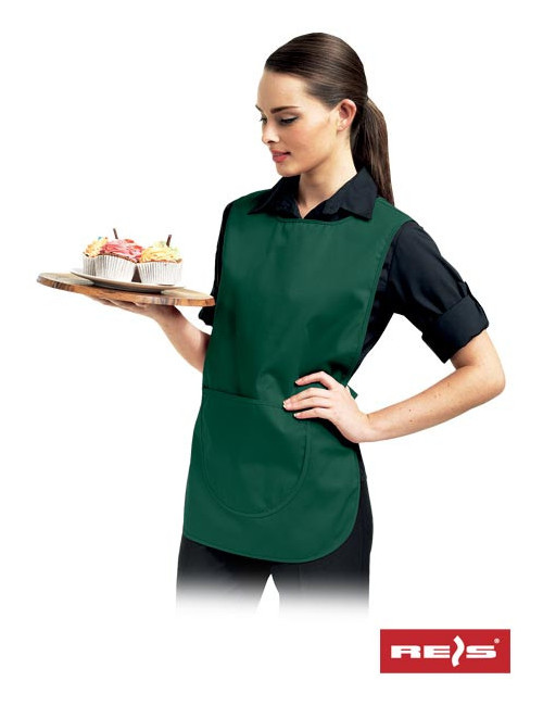 "Reis Women's Tunic TN-1K - Bottle Green, Stylish & Comfortable, Cust