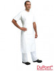 2Tyvek tyv-ap front apron in white Dupont