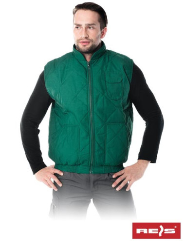 Barracuda protective vest with green Reis