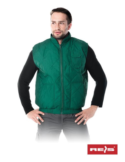 Barracuda protective vest with green Reis