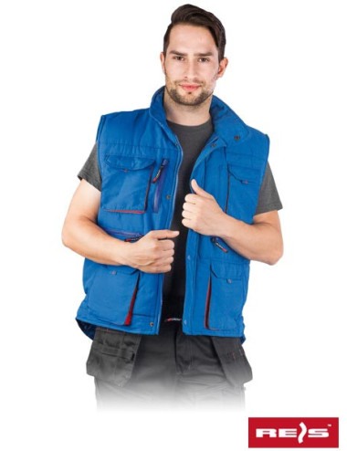 Schutzweste kormoran2 nc blau-rot Reis