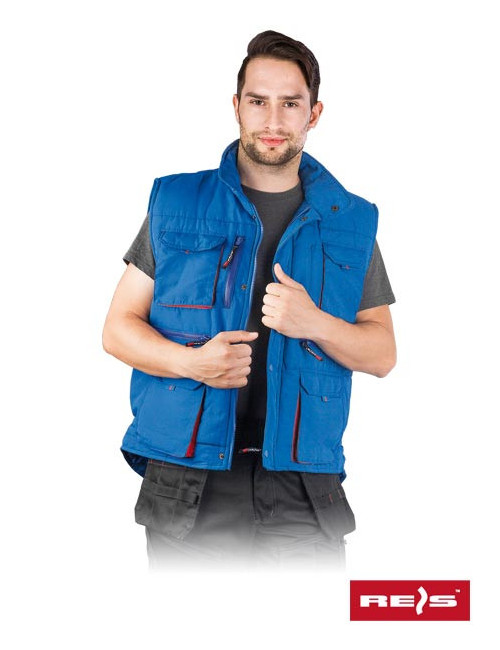 Schutzweste kormoran2 nc blau-rot Reis