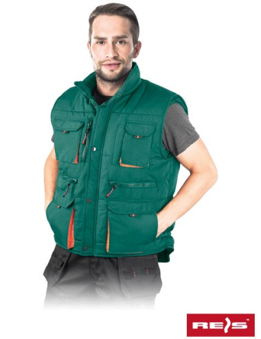 Protective vest kormoran2 zp green-orange Reis