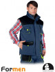 2Isolierte, schützende, ärmellose Jacke lh-fmnw-v gby marineblau-schwarz-gelb Leber&amp;hollman