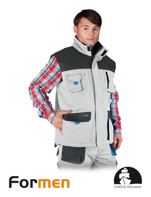 LEBER&amp;HOLLMAN SLEEVE LH-FMNW-V WSN WHITE-GREY-BLUE