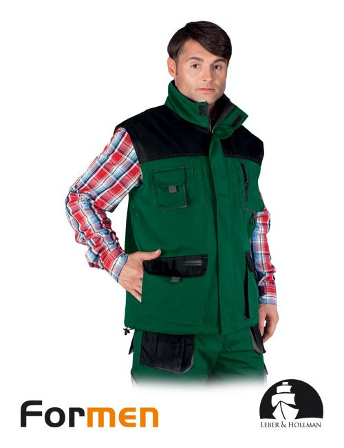 LEBER&amp;HOLLMAN SLEEVE LH-FMNW-V ZBS GREEN-BLACK-GRAY