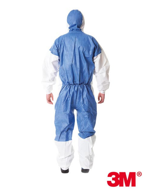 Protective suit wn white-blue 3M 3m-kom-4535