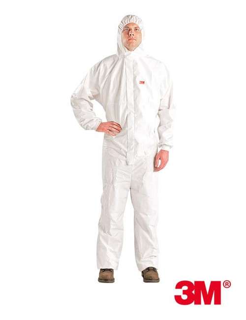 Protective suit wn white-blue 3M 3m-kom-4540