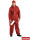 Roter Overall von Reis