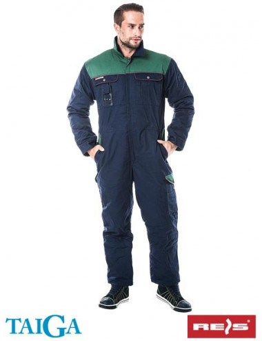 Protective suit insulated ktogz gz navy-green Reis