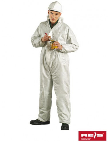 Lamicom protective suit in white Reis