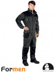 LEBER&amp;HOLLMAN PROTECTIVE SUIT LH-FMN-O SBY STEEL-BLACK-YELLOW