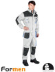 LEBER&amp;HOLLMAN PROTECTIVE OVERALL LH-FMN-O WSN WHITE-GREY-BLUE