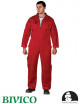 2LEBER&amp;HOLLMAN PROTECTIVE OVERALL LH-OVERTER C RED