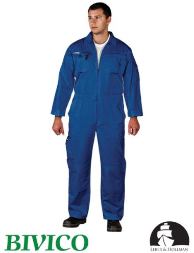 Schutzanzug, erhöhte Beständigkeit gegen Fett, Öl und Schmutz, Stickerei