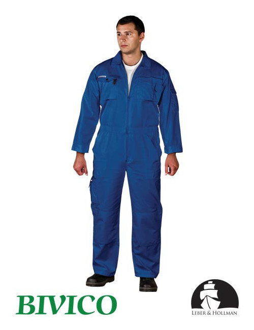 Schutzanzug, erhöhte Beständigkeit gegen Fett, Öl und Schmutz, Stickerei