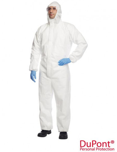 Protective suit pros-chf5w in white Dupont