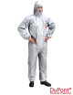 Diese f-cha5s-Schutzanzüge sind grau/stahlfarben von Dupont