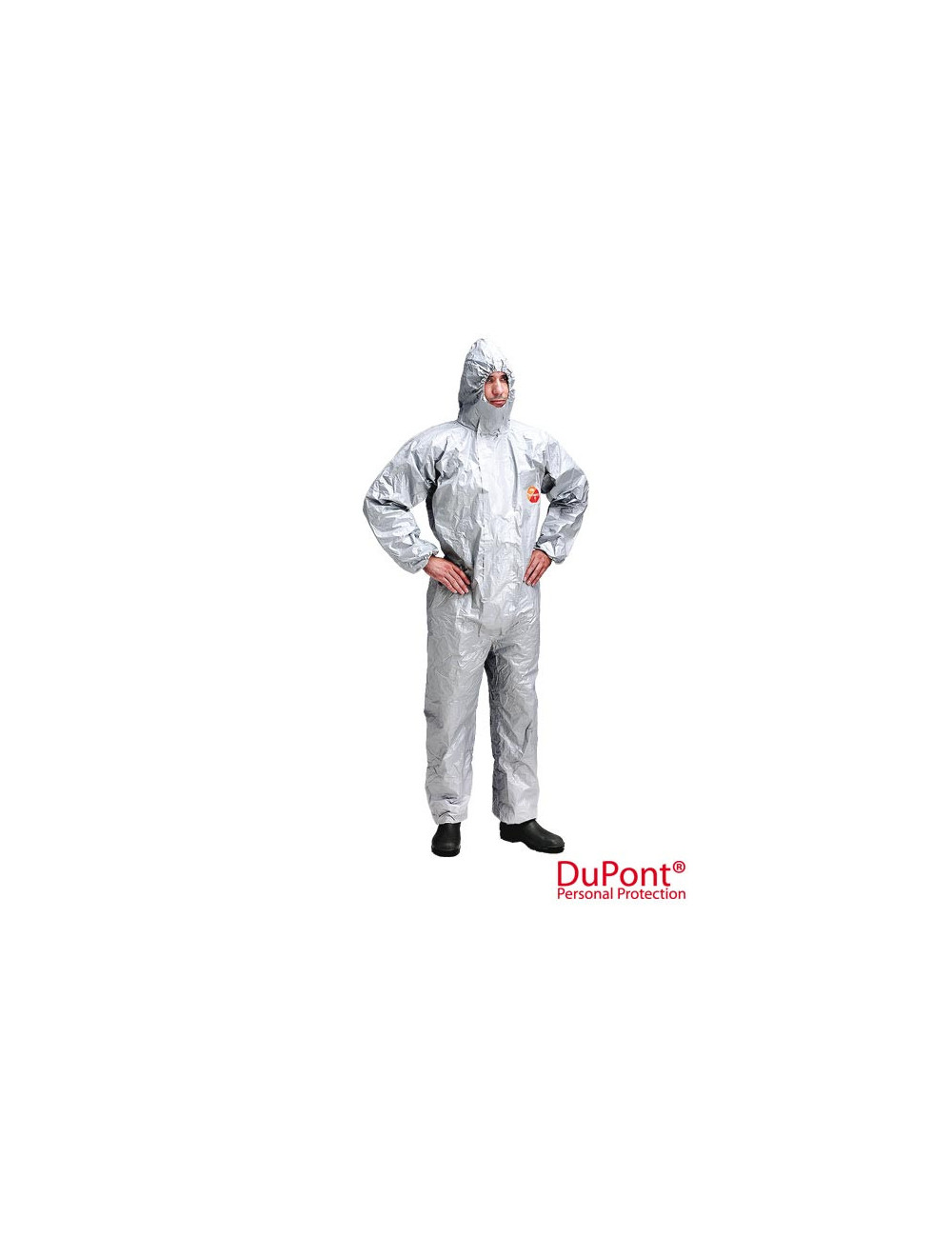Protective suit tych-f-cha5s s gray/steel Dupont