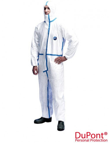 Protective suit tyvekp-chf5w white Dupont