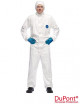 2Tyvekx-chf5w protective suit in white Dupont