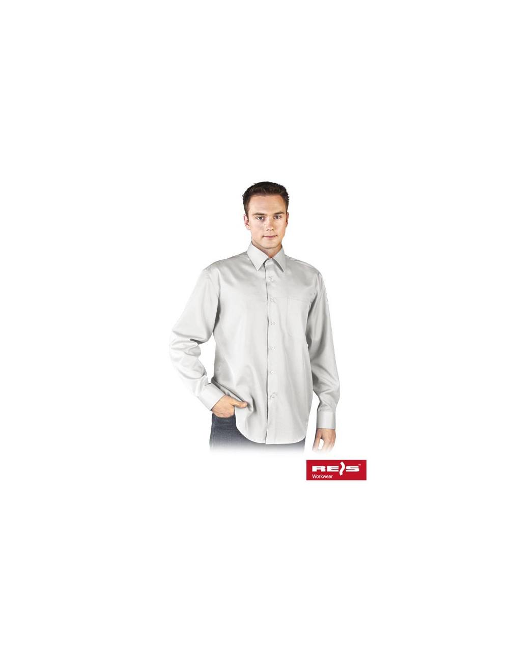 Koszula wyjściowa ochronna kwdr w biały Reis