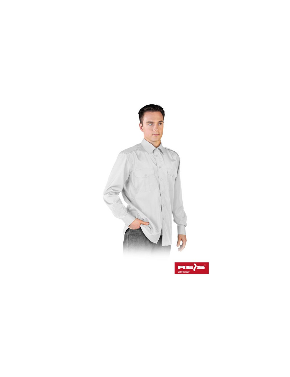 Koszula wyjściowa kwsdr w biały Reis