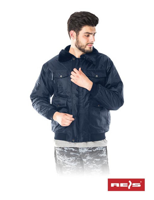 Protective jacket insulated bomber g navy Reis