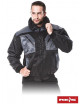 Protective jacket insulated iceberg bs black-grey Reis