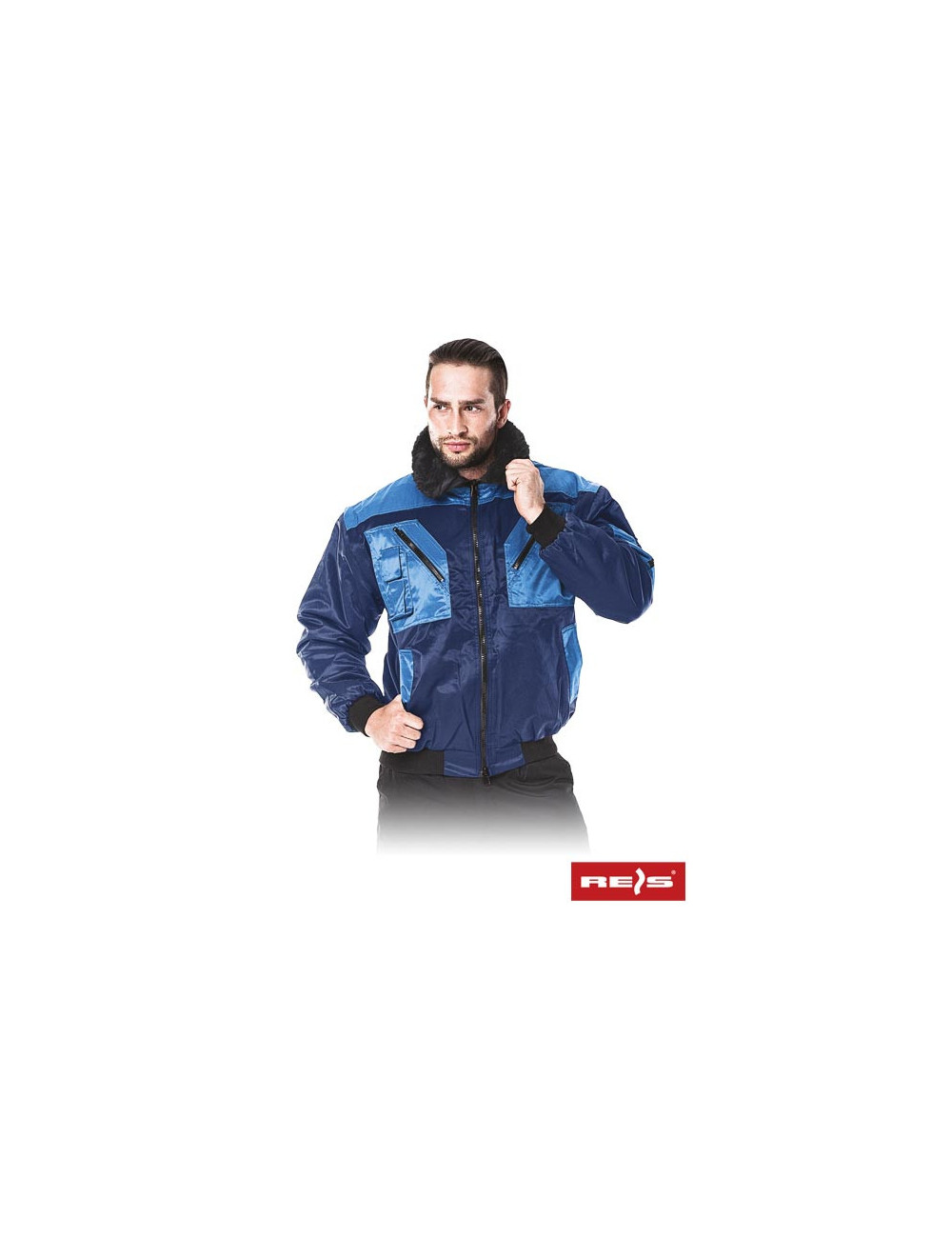 Protective jacket insulated iceberg gn navy-blue Reis