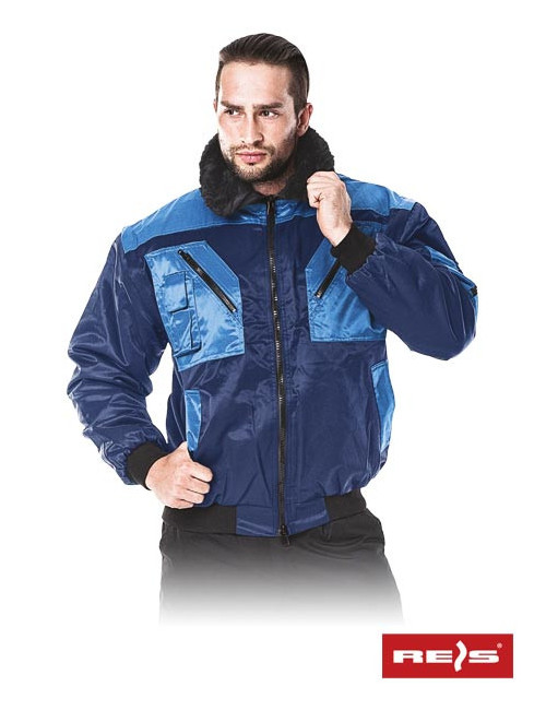 Protective jacket insulated iceberg gn navy-blue Reis