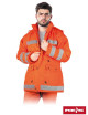 Isolierte Schutzjacke k-orange p orange Reis