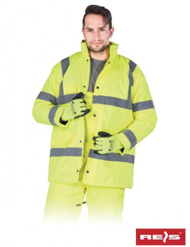 Protective jacket insulated k-vis y yellow Reis