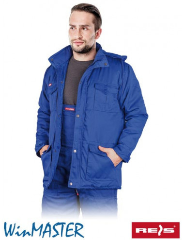 Protective jacket insulated kmo-long n blue Reis