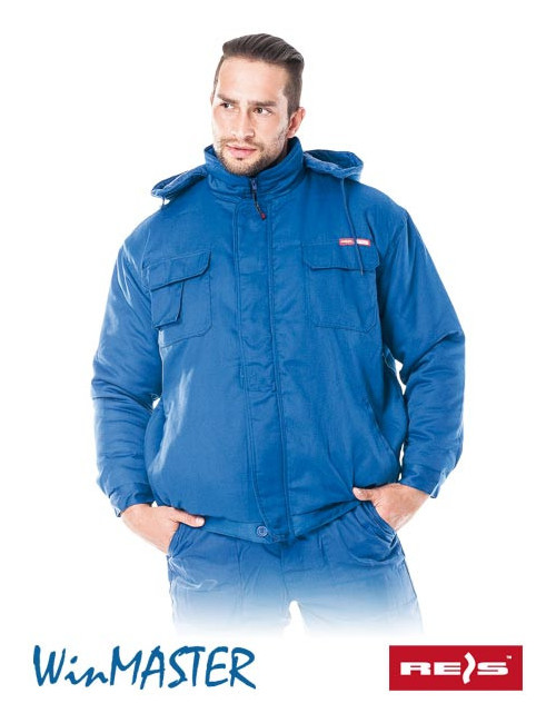 Isolierte Schutzjacke kmo-plus n blue Reis