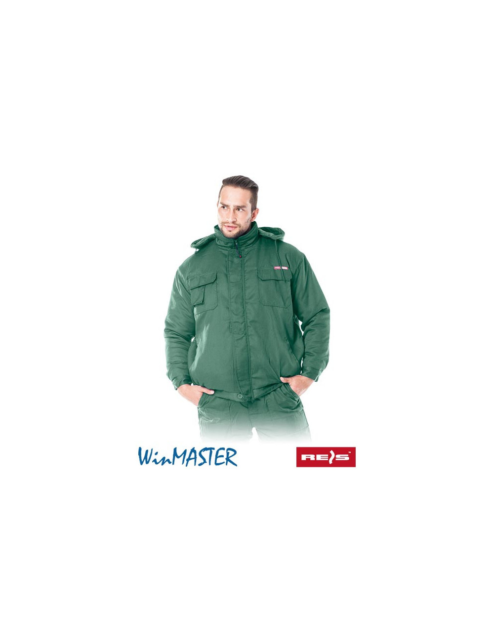 Protective jacket insulated kmo-plus with green Reis