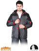 LEBER&amp;HOLLMAN PROTECTIVE PADDED JACKET LH-BSW-LJ SBC GREY-BLACK-RED