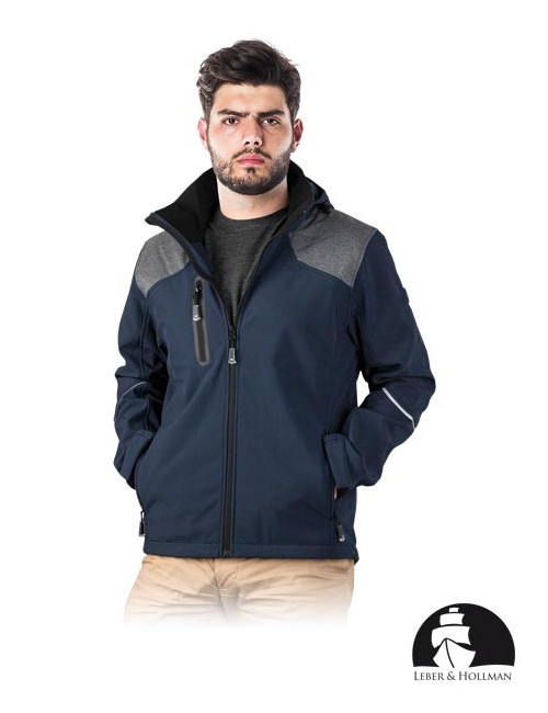 LEBER&amp;HOLLMAN PROTECTIVE JACKET LH-HORN GS NAVY GRAY
