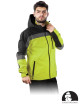 LEBER&amp;HOLLMAN PROTECTIVE JACKET LH-PIROL YS YELLOW-GRAY