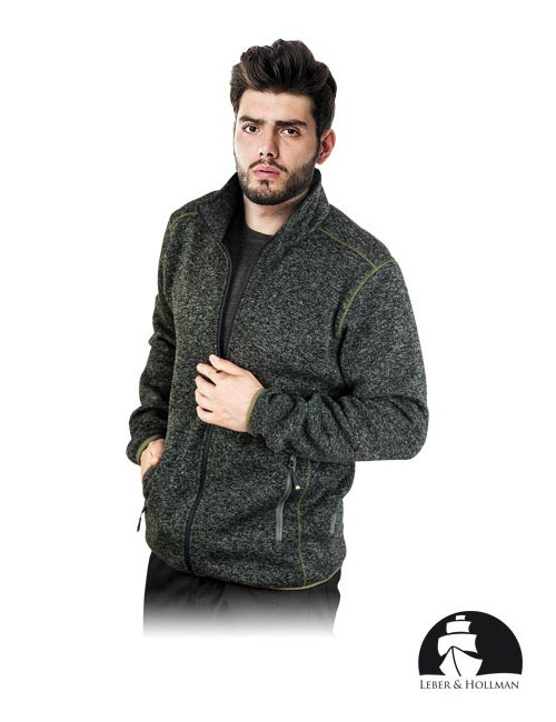 LH-Sperling Schutz-Sweatshirt mit grünem Leber&amp;Hollman