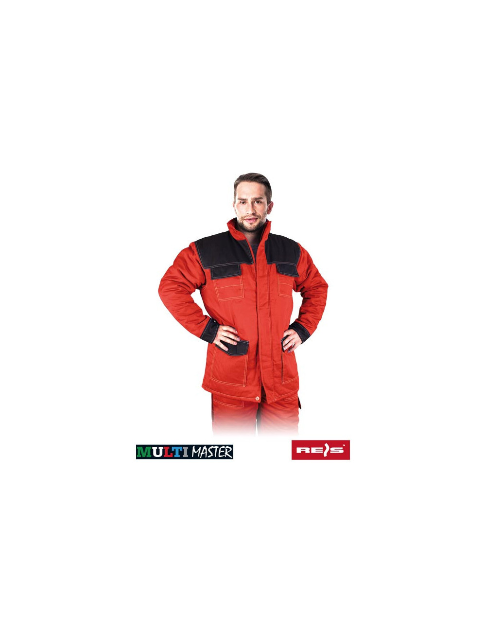 Protective jacket insulated mmwjl cb red-black Reis