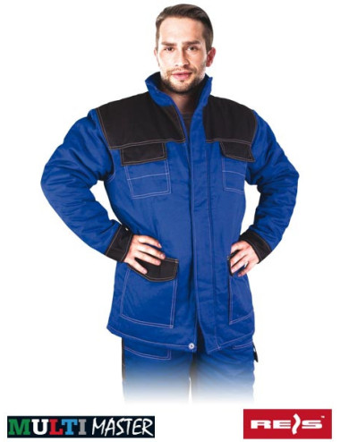 Isolierte Schutzjacke mmwjl nb blau-schwarz Reis