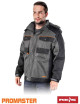 Pro-Fedder SBP Isolierte Schutzjacke Steel-Black-Orange Reis
